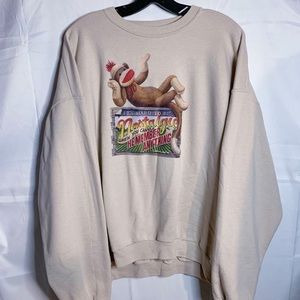 VINTAGE SOCK MONKEY CREW NECK